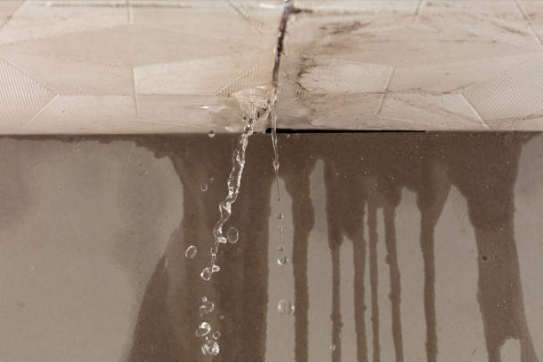 Professional Burst Pipe Cleanup technician working in Yolyn, WV